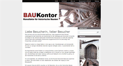 Desktop Screenshot of bau-kontor.com