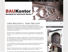 Tablet Screenshot of bau-kontor.com